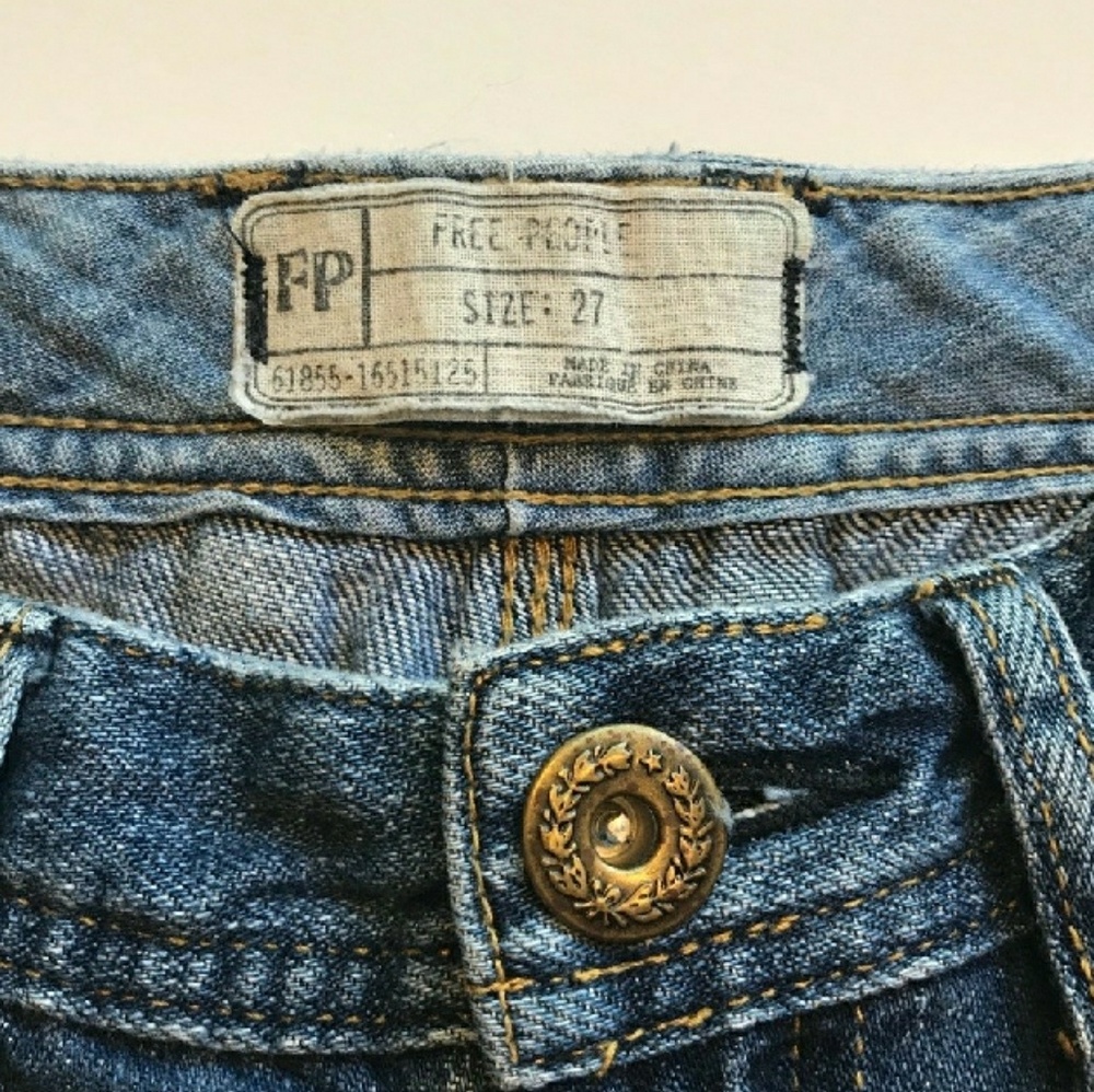 Free people hipster jeans